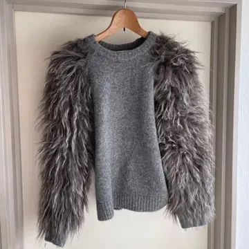 카온 kaon 그레이 스웨터 프리 사이즈