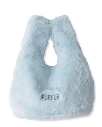 FURFUR 에코 퍼 마켓 백 SAX
