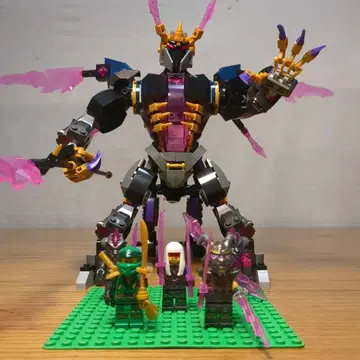 레고 닌자고 크리스탈 킹 71772 미니 피규어 5개