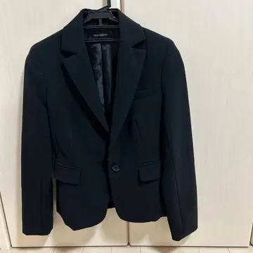 CRACKSTEP 블랙 테일러드 자켓