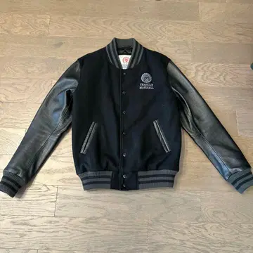 FRANKLIN MARSHALL 바시티 자켓 블랙