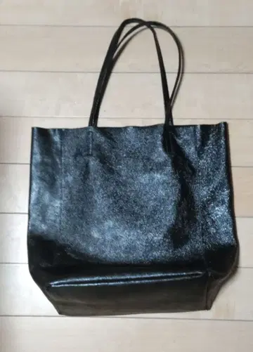 MARLON/마론 SHOPPER BIG LAMI 베이크루즈스토어 블랙