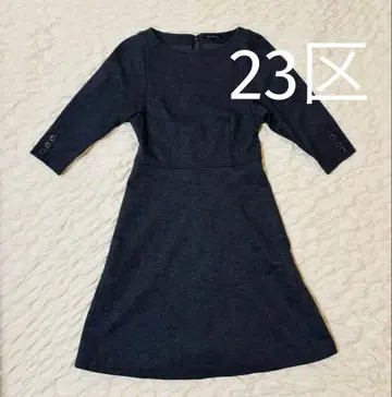 [ 주말 세일 ] 23구 다크 그레이 A라인 원피스 38