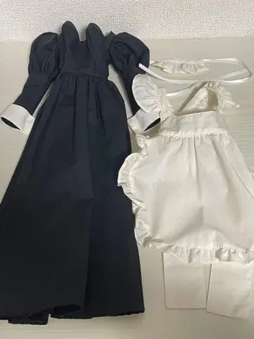 마마차프토이 밀크 60cm 메이드 드레스 세트 의상만