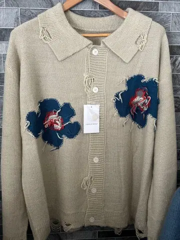 GD 지드래곤 착용 플라워 가디건 정품