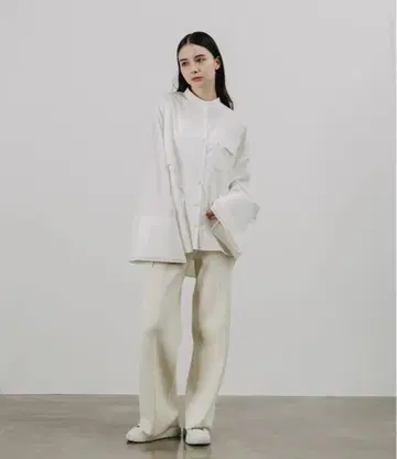 UNOF KNIT PANTS (White)