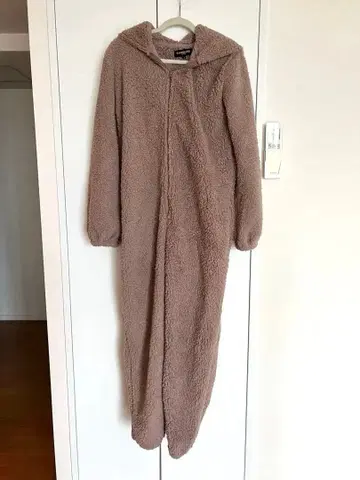 Loungeable 성인 보들보들 테디베어 점프수트