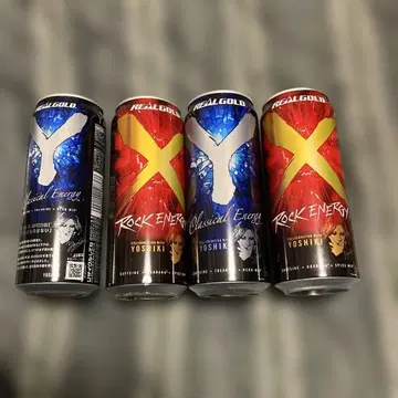 REAL GOLD YOSHIKI ROCK ENERGY 4개 세트