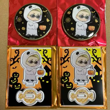 주술회전 말큐브 아크릴 스탠드 글리터 캔뱃지 나나미 할로윈