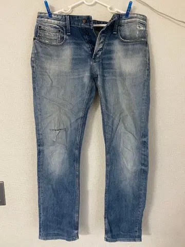 DENHAM RAZOR 슬림핏 데님 팬츠 블루