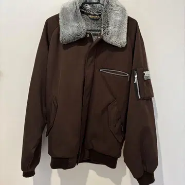 toraichi 도라이치 도카점퍼 보아점퍼 파일럿 점퍼 브라운