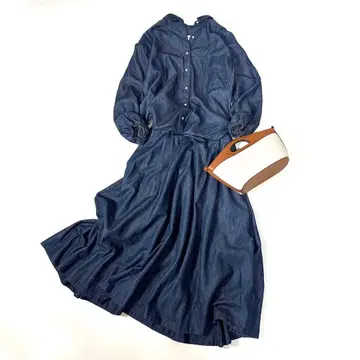 미라 오웬 레이어드 맥시 길이 셔츠 원피스 세트업