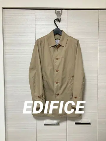 에디피스 EDIFICE 스텐카라 코트 베이지