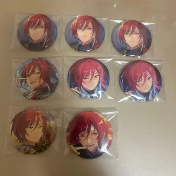 사카사키 나츠메 캔 배지 8개 세트
