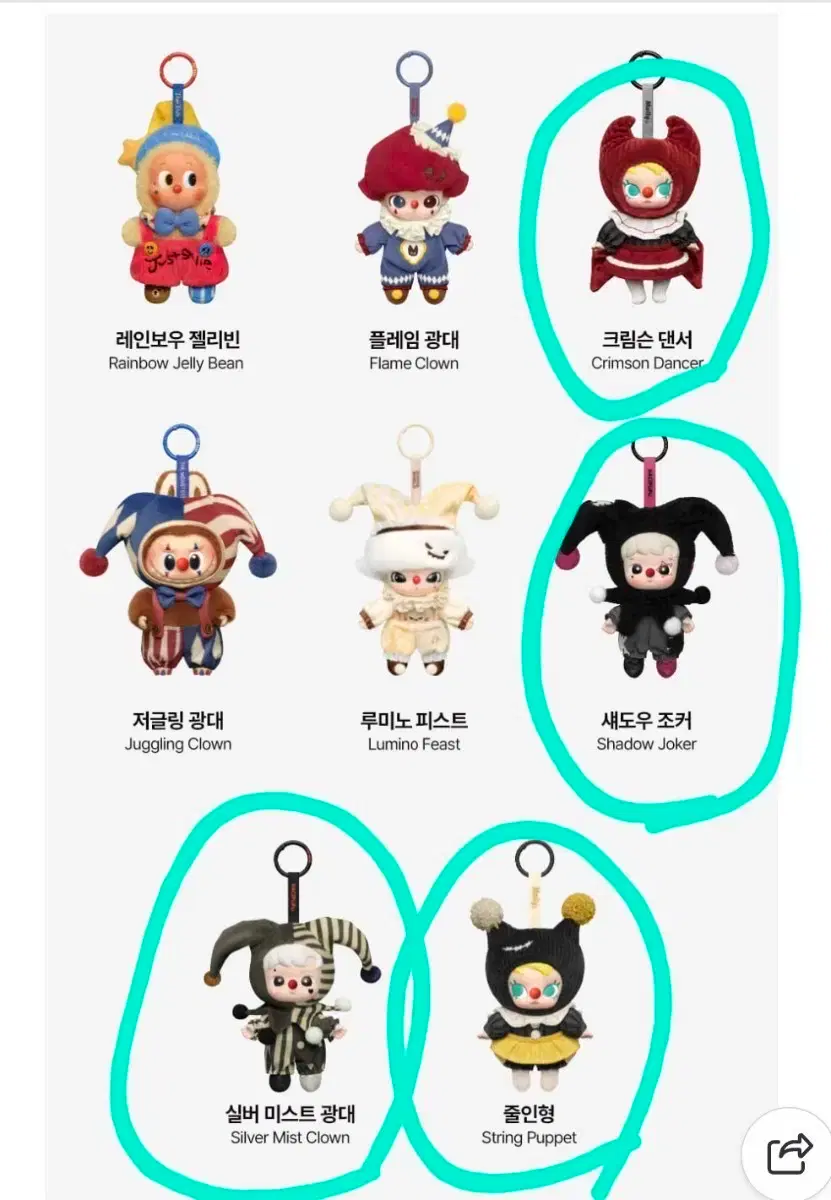 Pop Mart Y.So Serious (Y.SoSi) (Shadow Joker, Silver Mist Clown) (Below Retail Price)