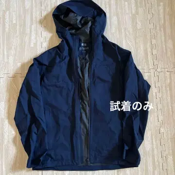 UNIQLO 유니클로 블록 테크 후드티 M 사이즈 네이비