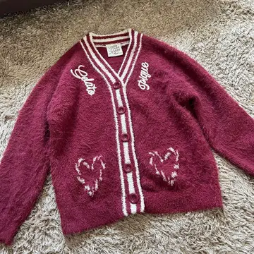 젤라또피케 HOLIDAY 페더 가디건 포근 룸웨어