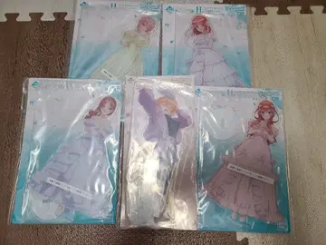 5등분의 신부 제일복권 빅 아크릴 스탠드 묶음 판매