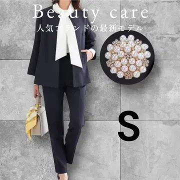 요즘 셋업 네이비 세레모니 수트 팬츠 수트 S/M/L