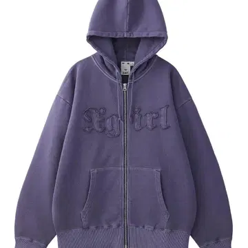 X-girl 집업 후드티