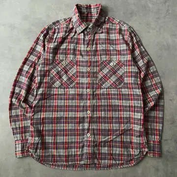 OMNIGOD 옴니갓 긴팔 체크 셔츠 멀티 컬러 BK32