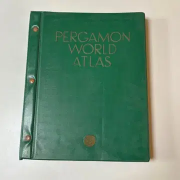 Pergamon World Atlas 1968 세계 지도책