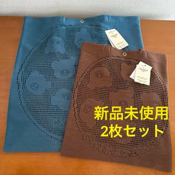 새상품 긴자와 레이스 레이스 토트 곰 그린 대 브라운 소 세트