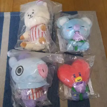 BT21 봉제 인형 세트 미사용