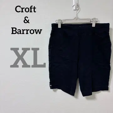 Croft & Barrow [ XL ] 숏팬츠 허리밴딩 블랙