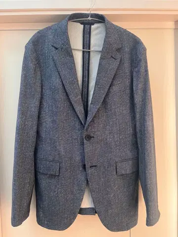 COMME CA MEN 비즈니스 자켓 L 사이즈 다크 블루