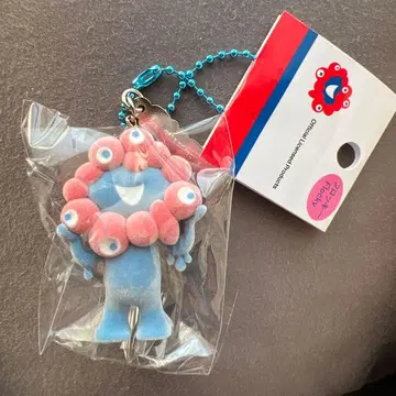 만박 회장 한정판 미야쿠미야쿠 입체 PVC 볼체인 플레이트 부착 플로키