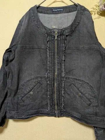 드럭 스토어 드럭스토어 다크 그레이 집업 자켓