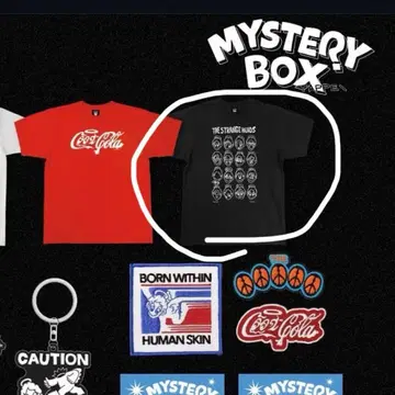 TAPPEI MISTERY BOX 티셔츠 블랙