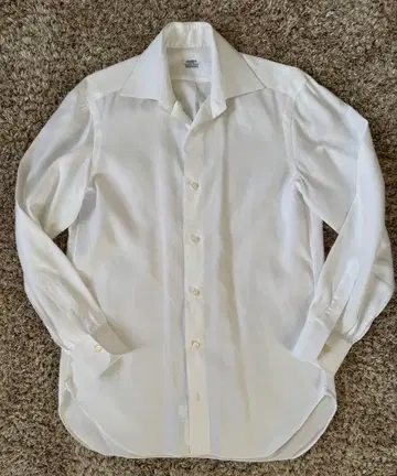 BARBA 화이트 셔츠 38