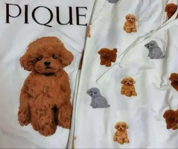 젤라또피케 새상품 룸웨어 상하의 화이트 긴팔, 롱 바지