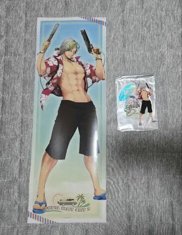 데빌 메이크라이 단테 클리어 포스터 아크릴 스탠드 키링