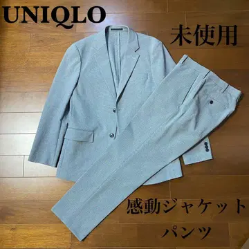 미사용 유니클로 감동 자켓 팬츠 상하의 셋업 수트