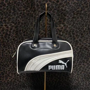 헤이세이 갸루 y2k 00s PUMA 미니 보스턴 핸드백 BQ82