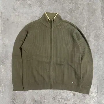 TOMMY HILFIGER 풀 집업 니트