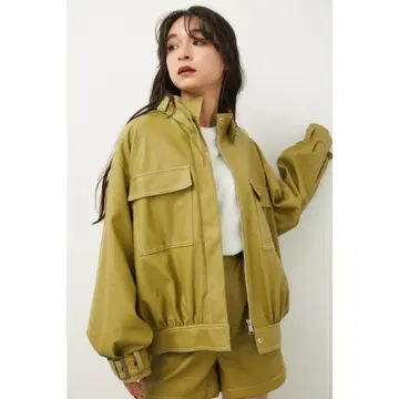 LAGUAGEM 블루종 자켓 셋업