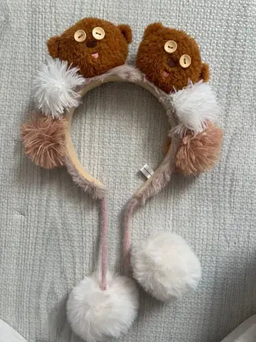 팀 폼폼 포함 머리띠