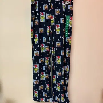 그린치 스웨트 팬츠 수면 바지