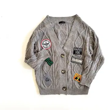 SCOT CLUB 스콧 클럽 와펜 니트 가디건 새상품급