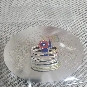 미야쿠미야쿠 대지붕 반지 EXPO 만박 메탈 마그넷