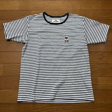 핑크하우스 BABY PINK HOUSE 보더 곰 베어 자수 한국