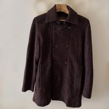 inbreed 인브리드 피 코트 브라운 38