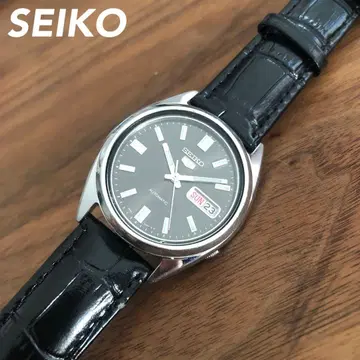 [ SEIKO ] 블랙 SEIKO5 7S26 자동 와인딩 세이코 파이브