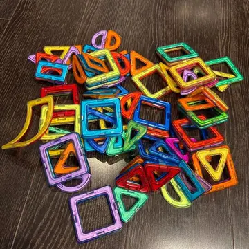 마그넷 완구 자기장 블록 100개