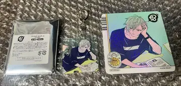 에이트리 고양이 카페 콜라보 시오 아크릴 키링 특전 코스터