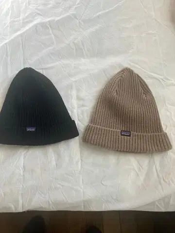 patagonia 리브 비니 2개 세트